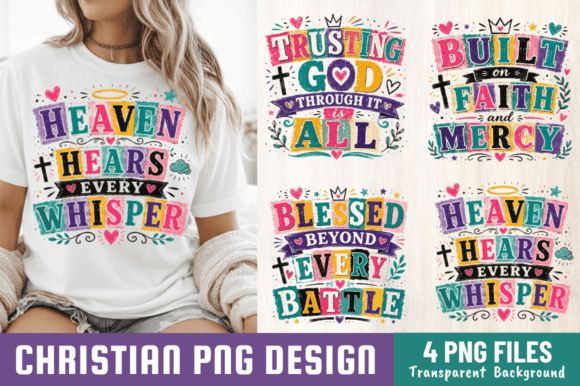 Christian PNG Bundle, Faith Quotes PNG Freebies