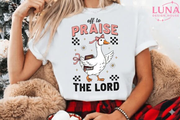Funny Goose Christian PNG T-Shirt Designs
