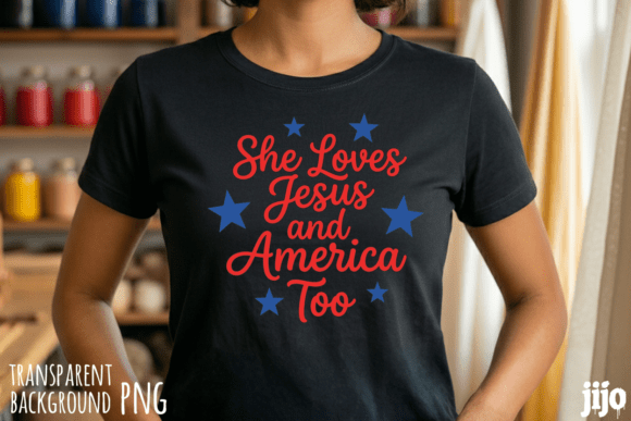 Jesus America Patriotic Christian PNG