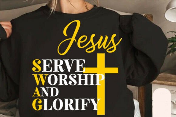 Jesus SWAG SVG: T-Shirt Designs for Real Publishing