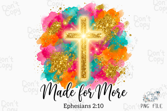 Made for More Christian Bible Verse PNG T-Shirt Designs